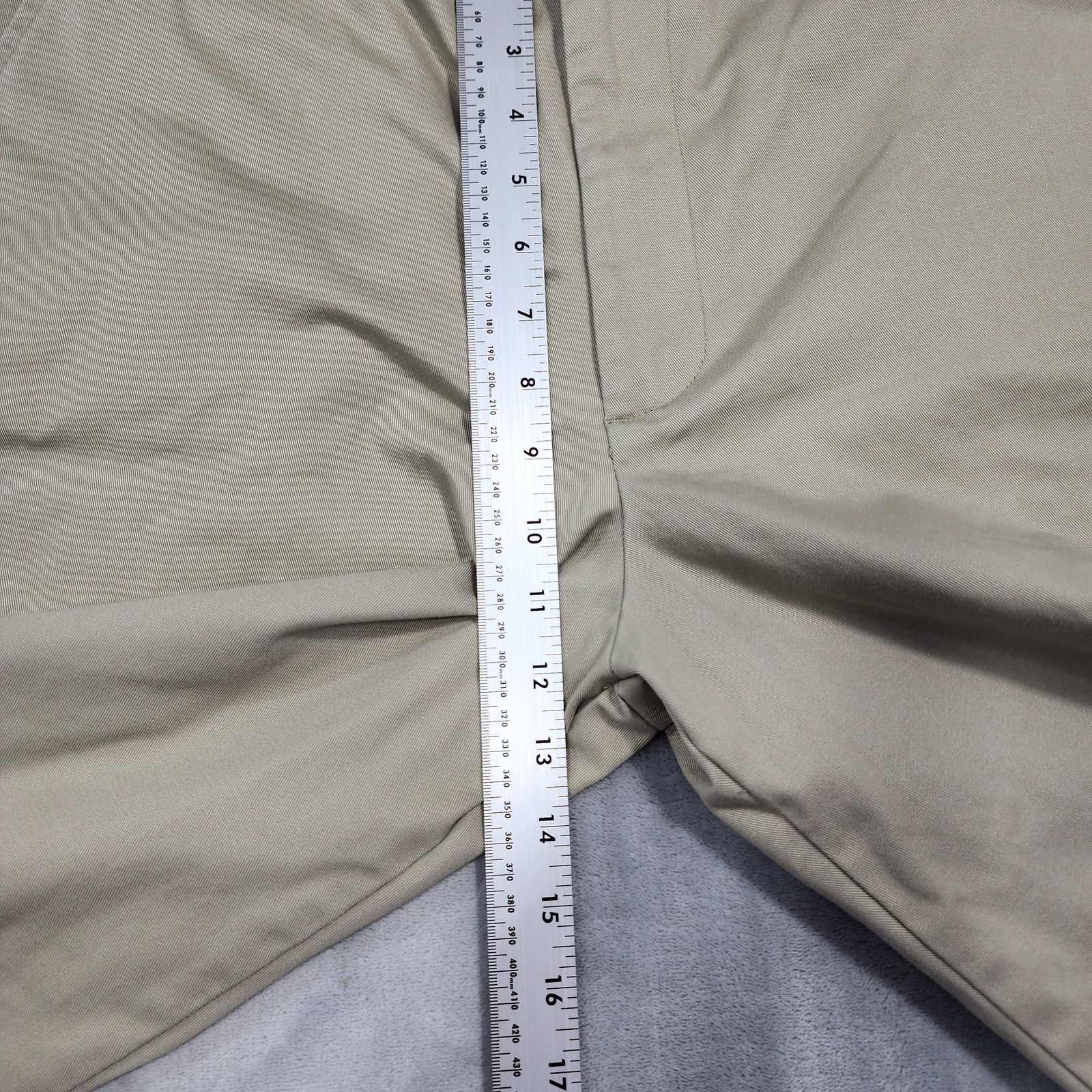 Dockers Pants Mens 36×34 Beige Regular Fit Flat Front Chino Straight Khakis
