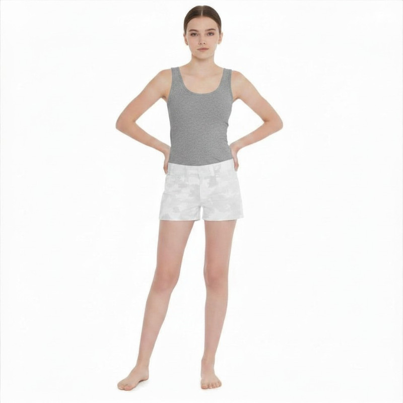 Levi’s Juniors Shortie Shorts Pixelated Army Sizes 3, 5, 9, 11, 13 Msrp $38.00