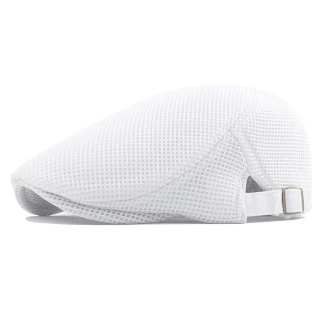 Duck Mesh Summer Gatsby Cap Mens Ivy Hat Golf Driving Sun Flat Cabbie Newsboy