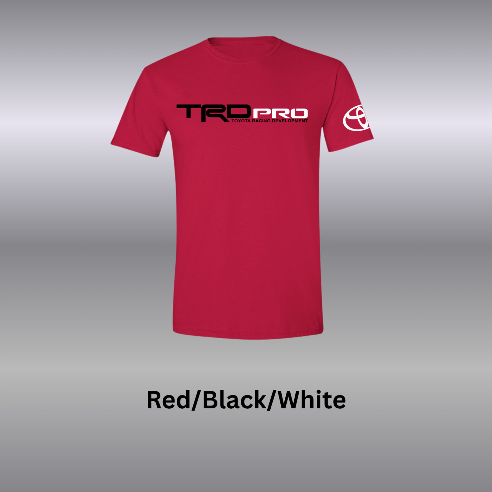 TRD PRO Soft Style T-Shirt Toyota Racing Development Tacoma Tundra Free Decals!!