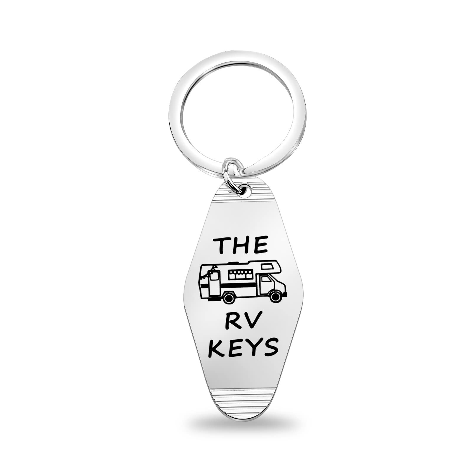 RV Keychain for Trailer & Camper Lovers – Adventure Gift for Motorhome Vacations
