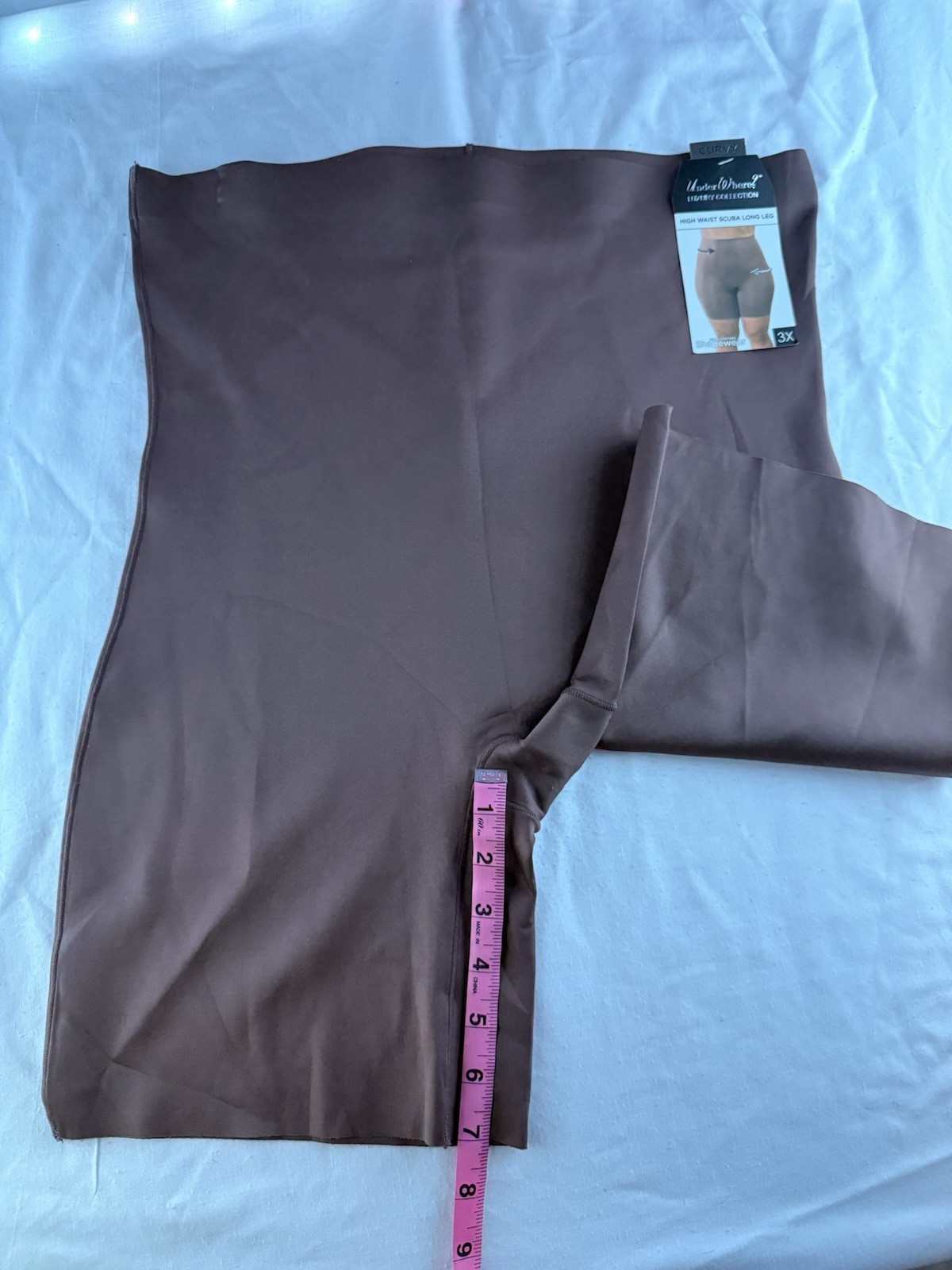 Under Where? Black High Waist Seamless Shapewear Shorts Moderate Compression 3X