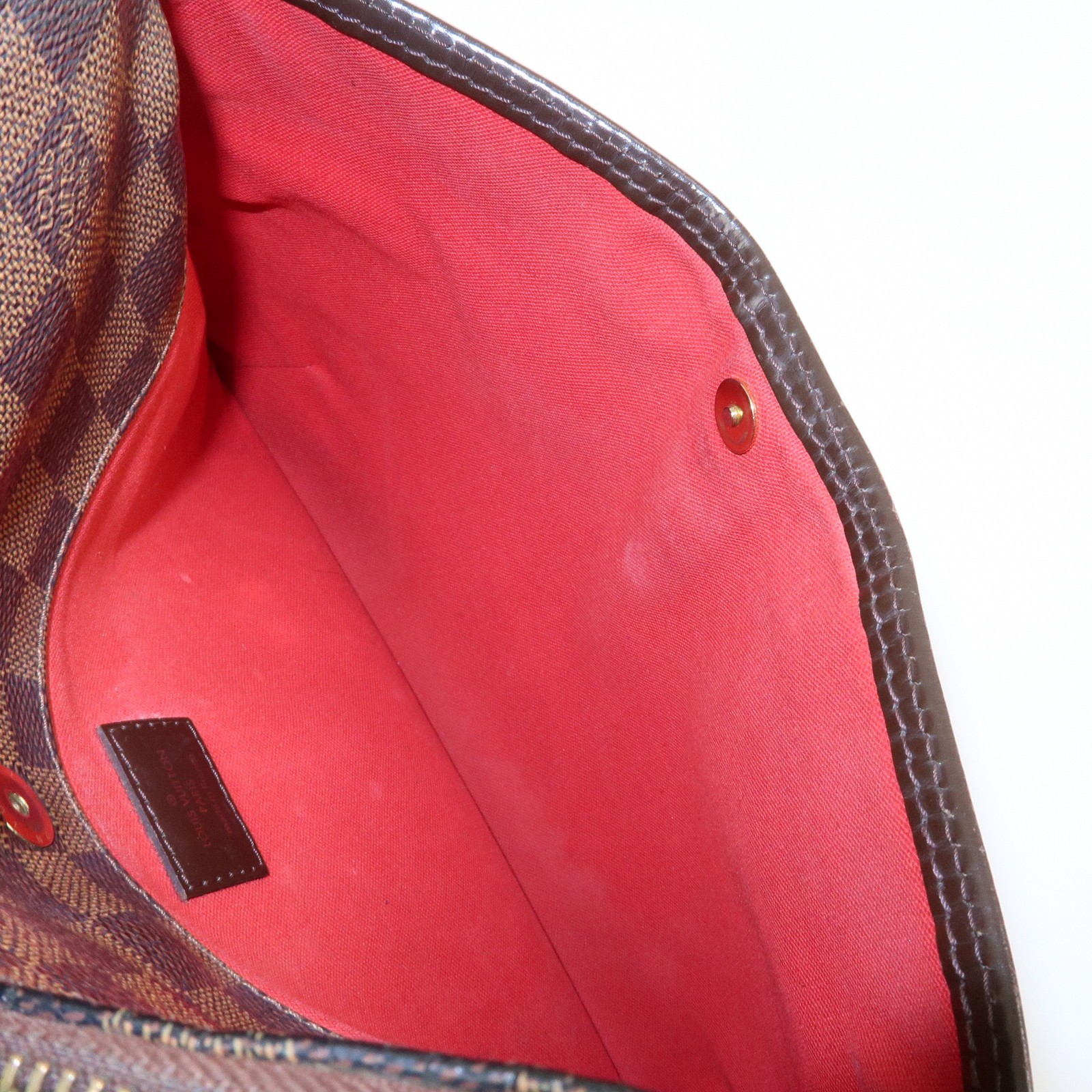 Louis Vuitton Damier Bloomsbury PM Shoulder Bag Brown N42251 Authentic Used F/S