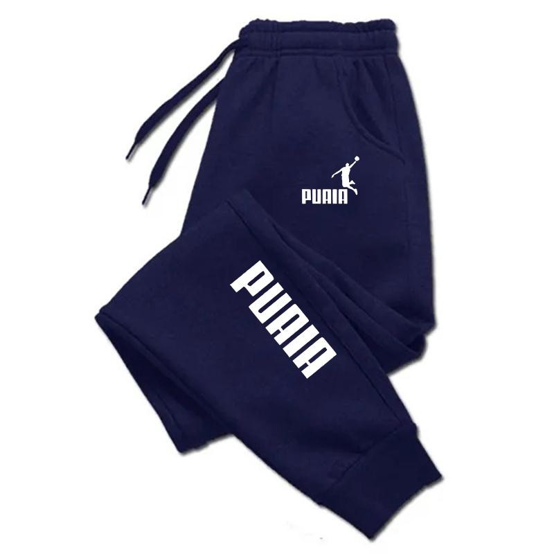 Men’s Sport Jogging Pants Loose Fit Solid Color Streetwear Fitness Wear