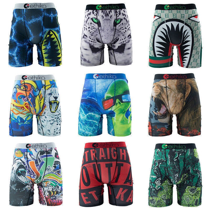 5 Pack Ethika Men’s The Staple Boxer Briefs – Models 2026 (Random Color)