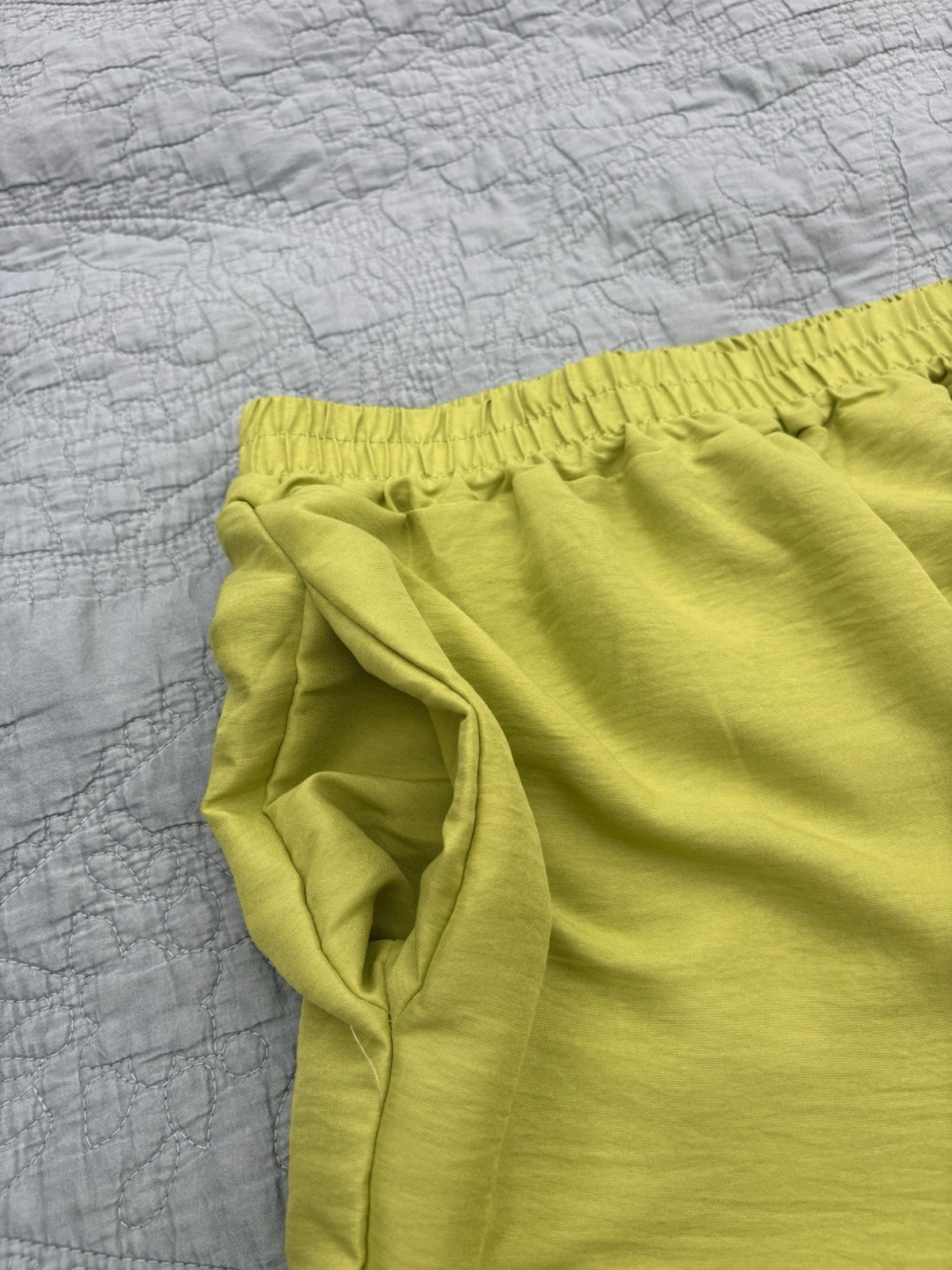 Women’s Loose Top and Pants Set – Soft Light Green Casual 2-Piece Outfit Size M