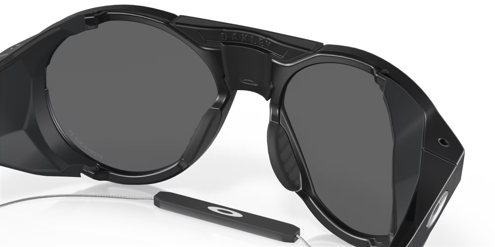 NEW Oakley CLIFDEN Matte Black Round POLARIZED PRIZM Black Lens Sunglass 9440-09