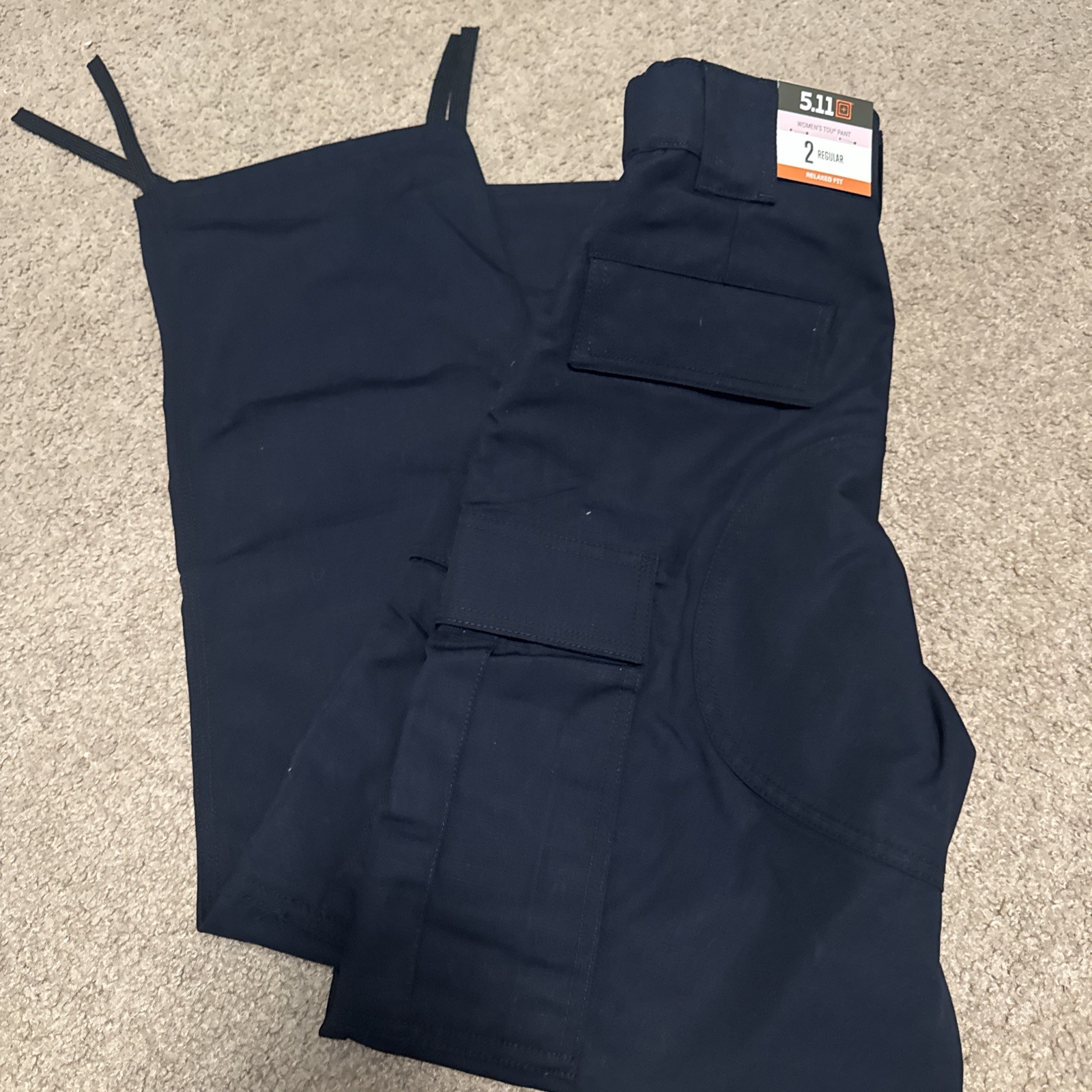 NEW 5.11 Womens TacLite EMS pant 12 Regular/Relaxed Fit Navy Blue 64369 NWT