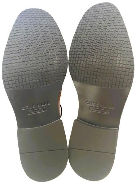 Cole Haan ME Wing Oxford Men’s British Tan Leather Almond Toe Dress Shoes