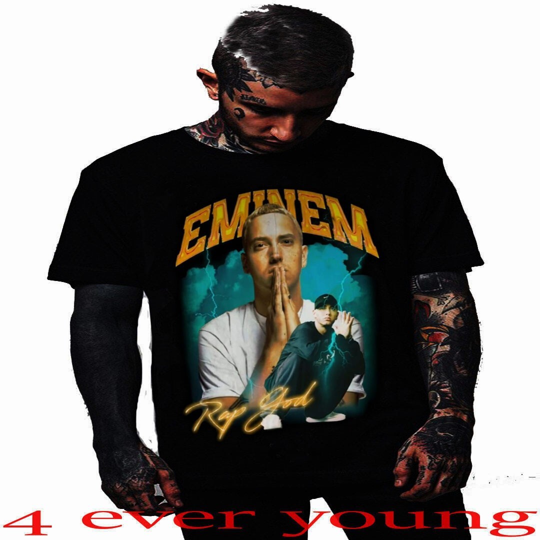 EMINEM ”RAP GOD” RAP HIP HOP T SHIRTS MEN’S SIZES