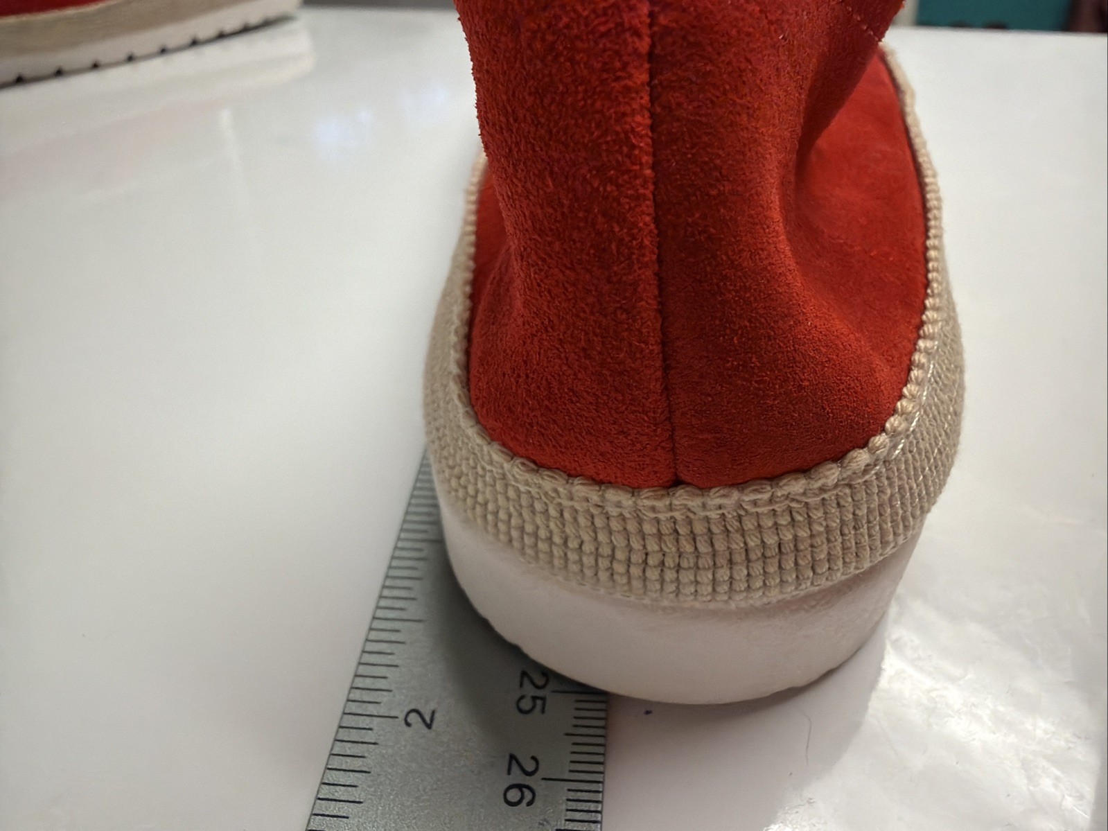 Verbenas Women’s Size 7.5 Red Suede Made in Spain New Espadrilles Flats