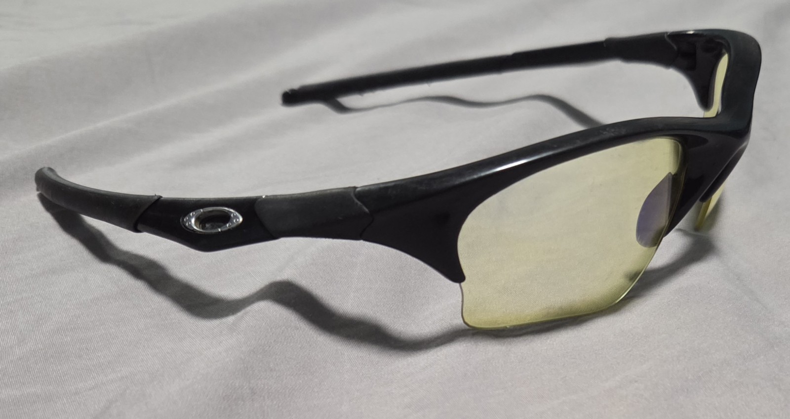 Oakley Half Jacket 1.0 Polished Black READ DESCRIPTION