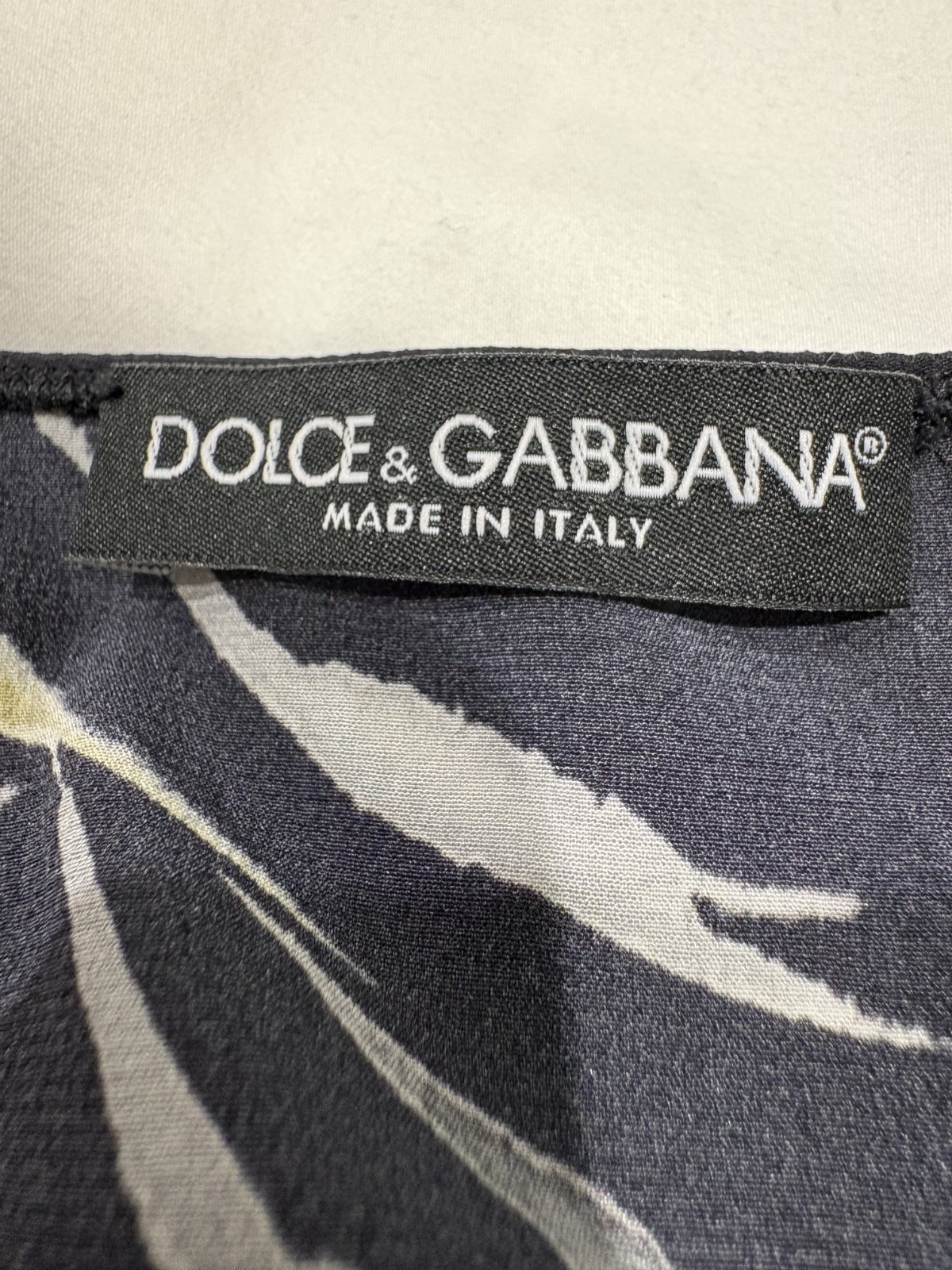 Dolce & Gabbana Purple Iris Floral Lace Trim Silk Camisole Top – Size 44
