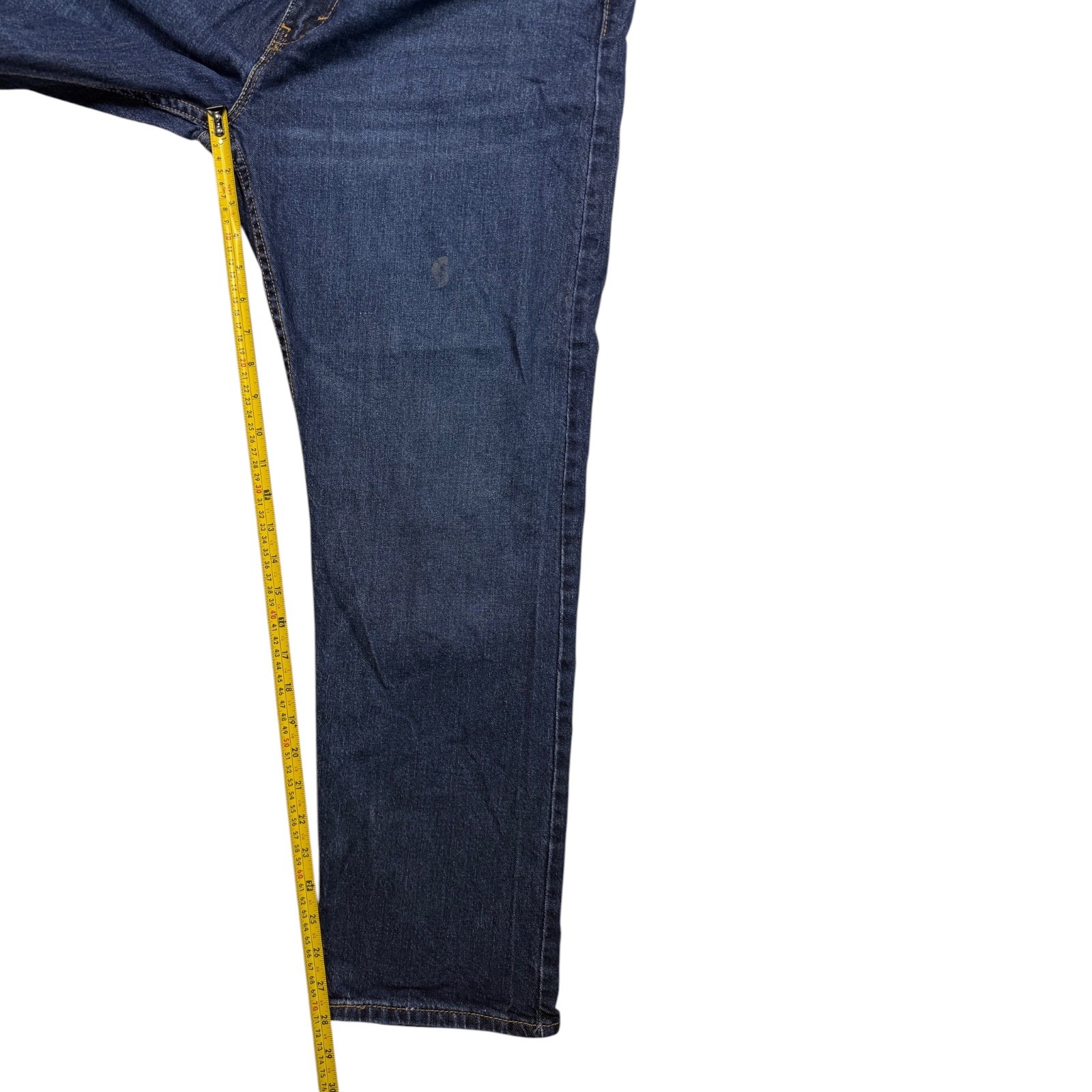 Levi’s 502 Blue Tapered Leg Regular Fit Zip Fly Men’s Jeans Size 38W 28L