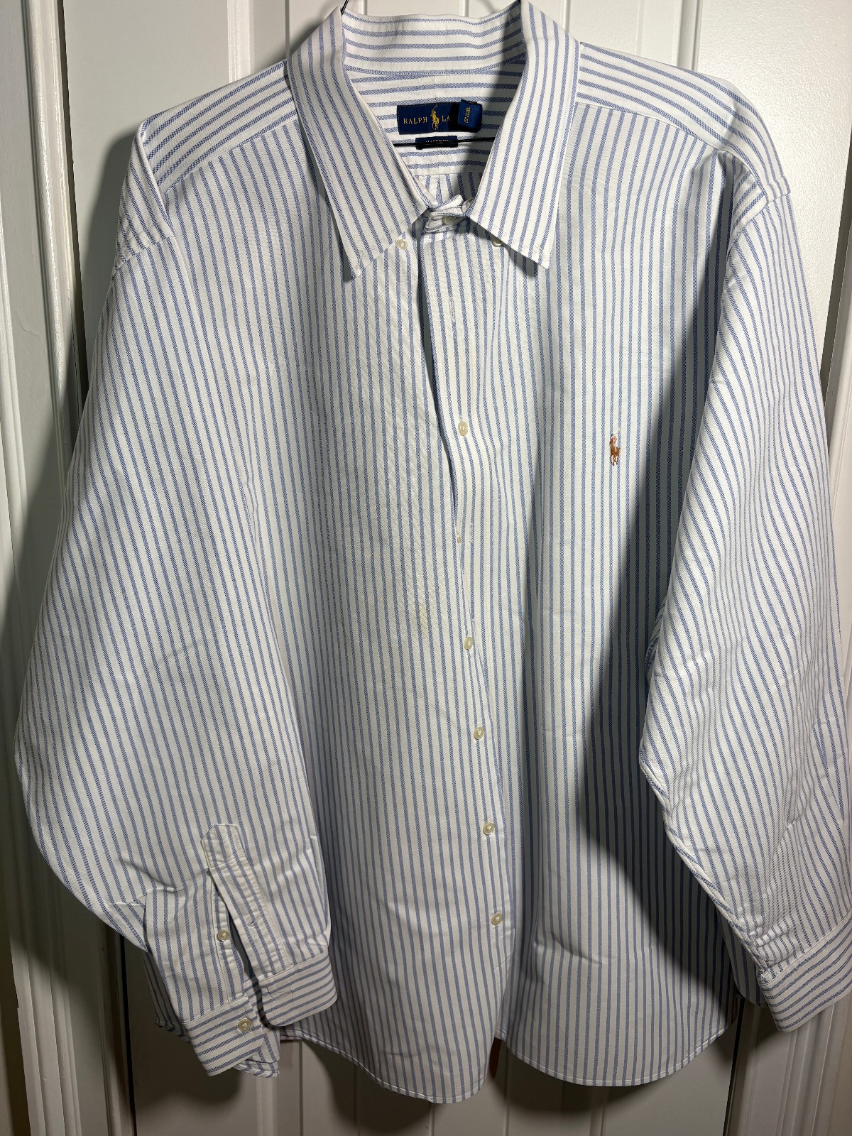 Men’s 4X Polo Ralph Lauren Long sleeve buttondown shirts men 4XL 4XB