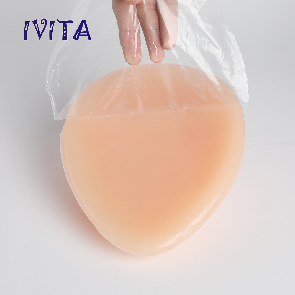 A-FF Cup Teardrop Self-adhesive Silicone Breast Forms CD Boobs Bra Enhancers