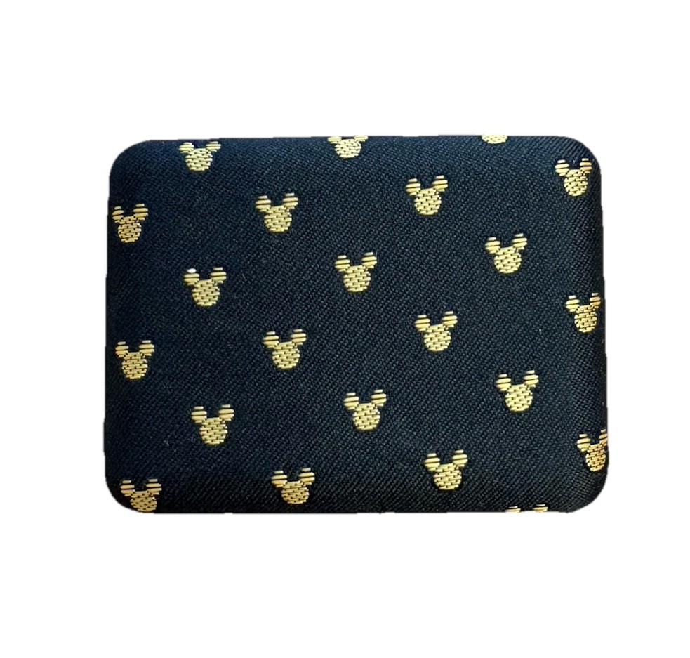 VTG Mickey Collection Scrooge McDuck 2-tone Gold Dollar Sign Money Clip In Case