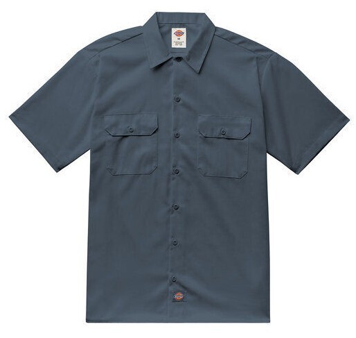 Dickies Men’s Size S-2XL 3XL 4XL 5XL Short Sleeve Work Shirt Shop Mechanics 1574