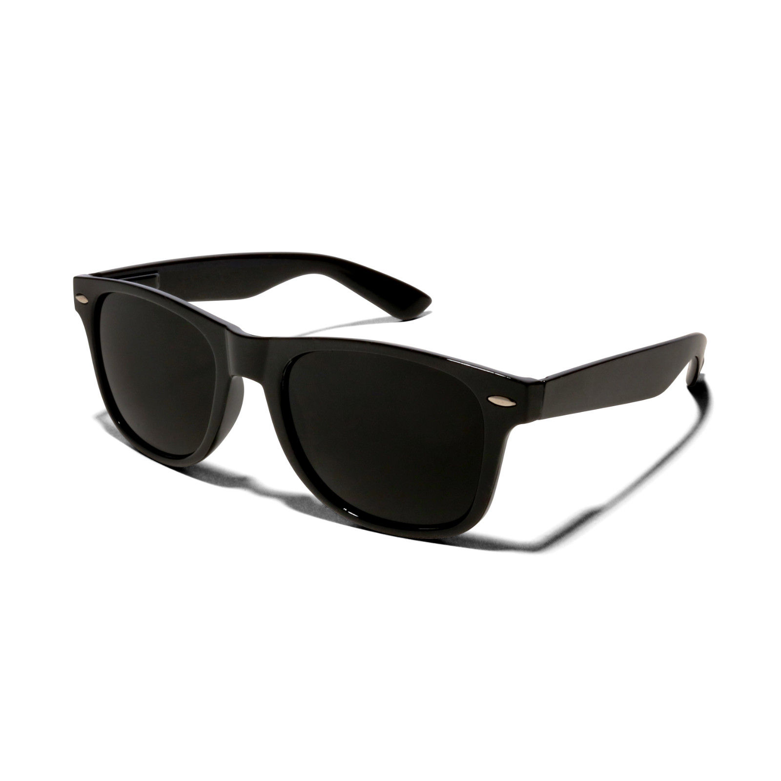 ShadyVEU Super Dark Blackout Tint Migraine 80’s Retro Round Classic Sunglasses