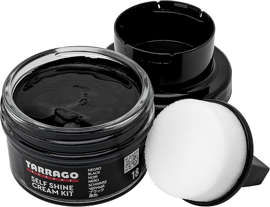 Tarrago Self Shine Cream Kit – Polish for Leather Shoes – Assorted Colors