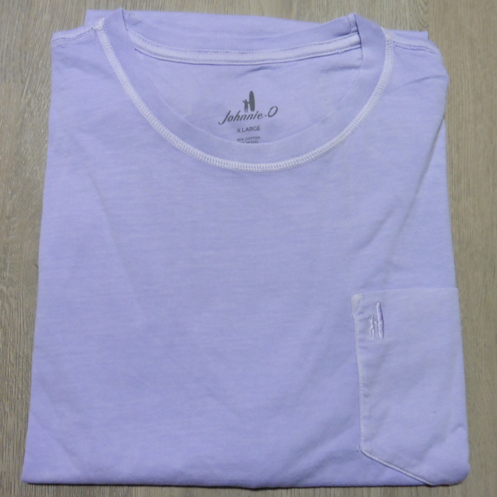JOHNNIE-O Mens L XL T SHIRT DALE 2.0 SHORT SLEEVE GOLF TEE NAVY MALIBLU BANDANA