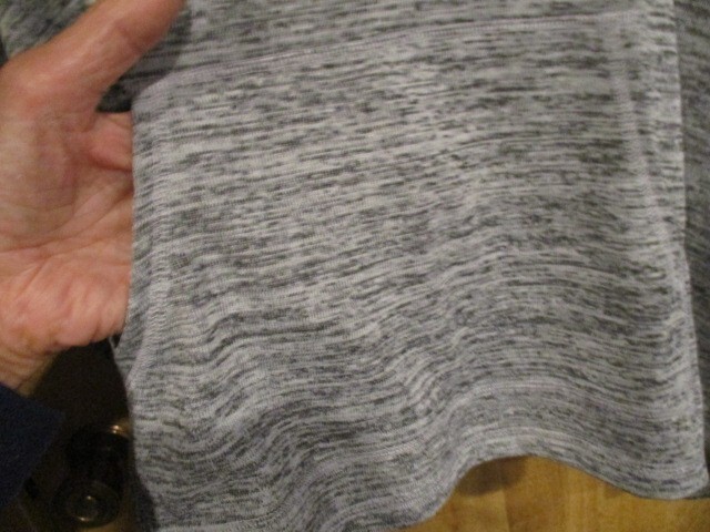 XERSION Pepper Gray Hoodie Cover Up w/Kangaroo Pouch Size MT Polyester/Spandex