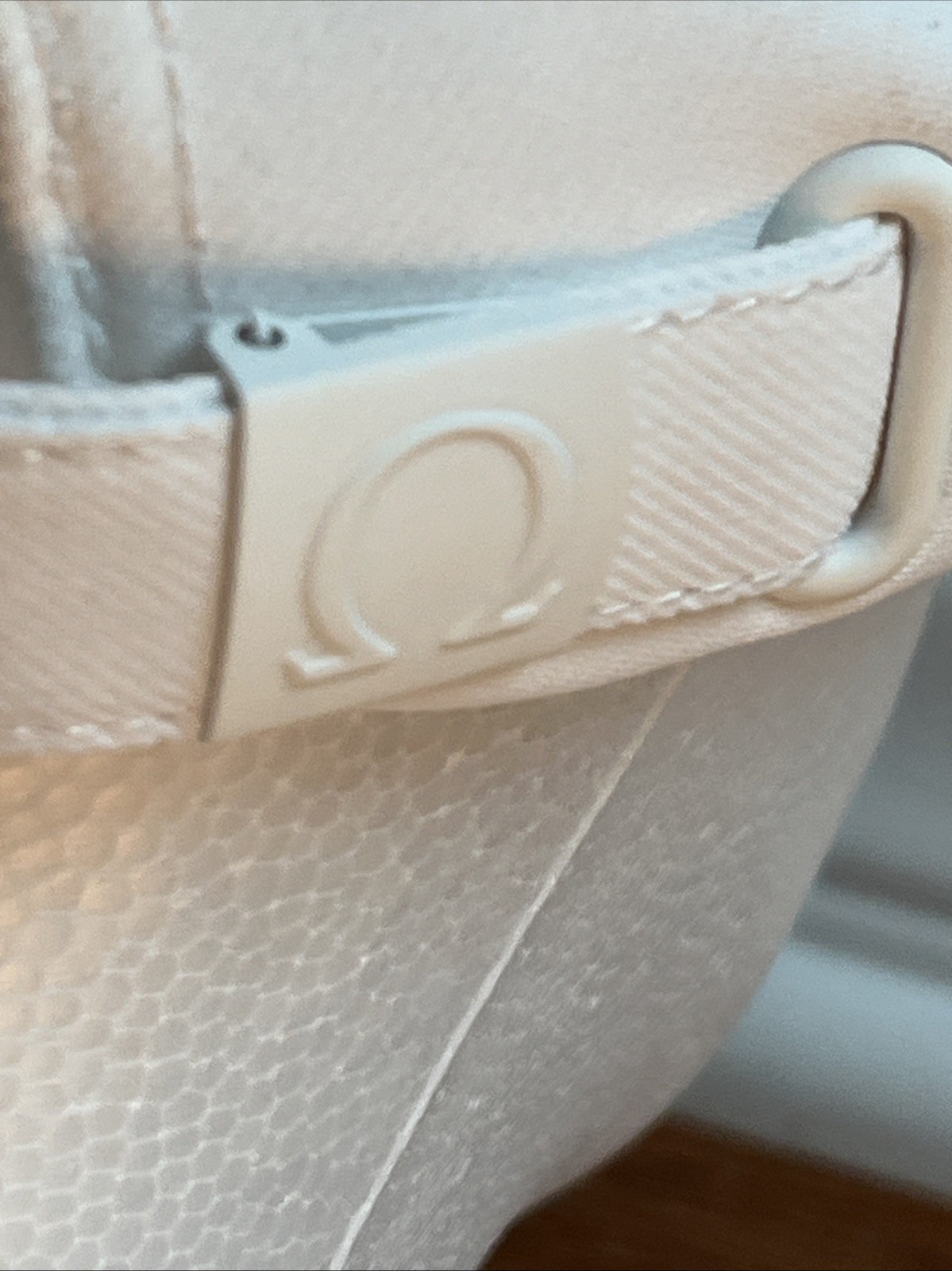 Omega (Watch) White Adjustable Hat From Authorized Dealer New ** Read