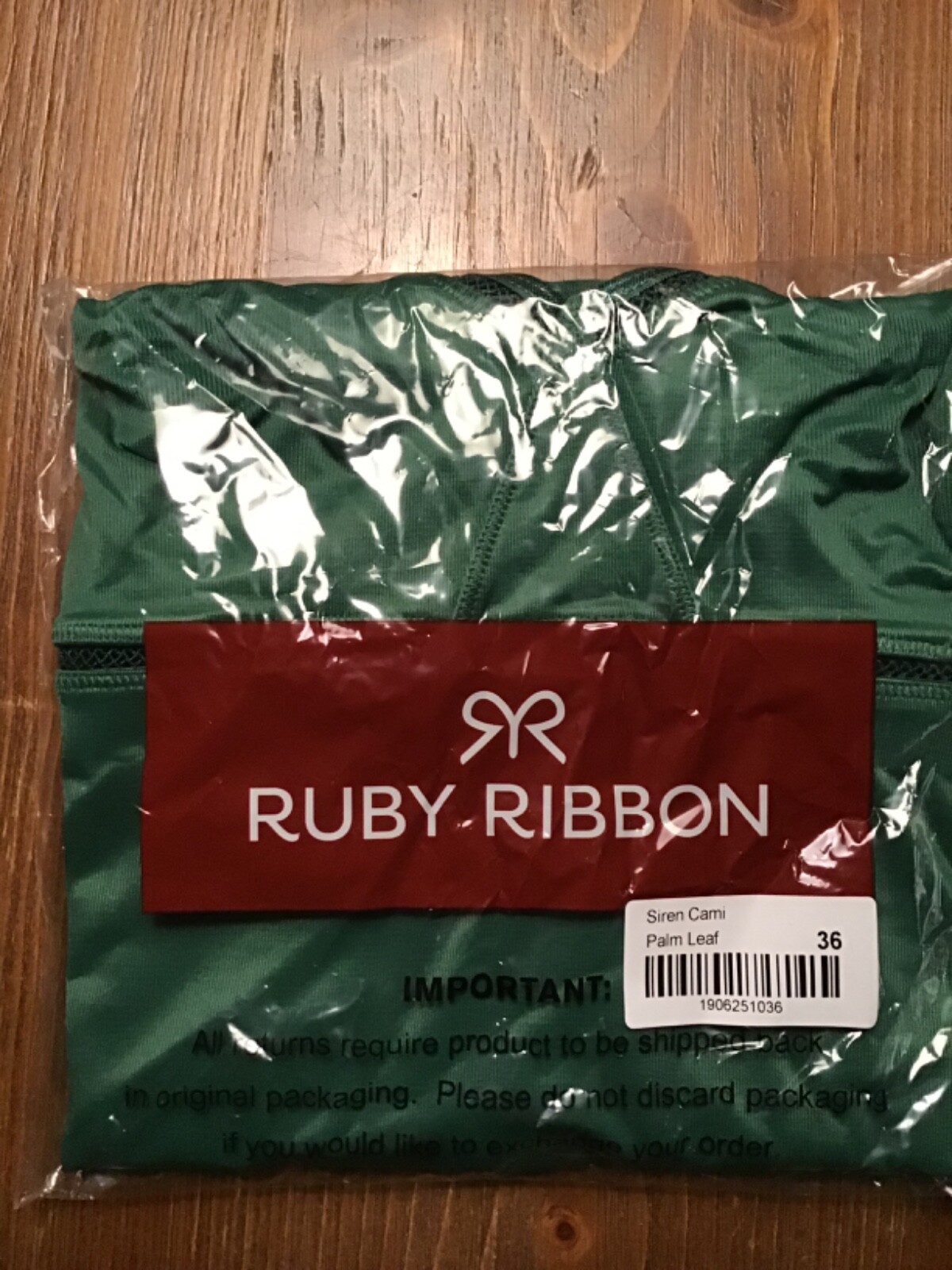 Ruby Ribbon new Siren Cami #1906