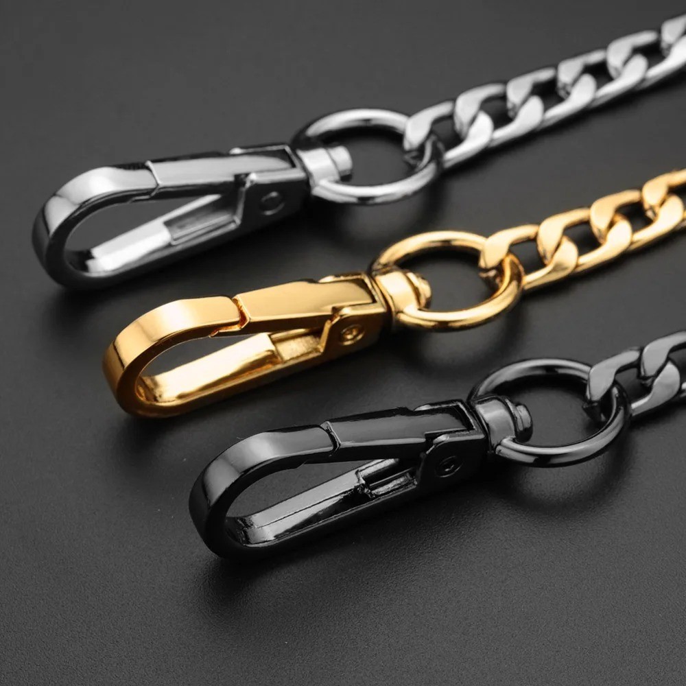 Heavy Duty Punk Wallet Chain 20″ Stainless Steel Jean Key Chain for Men Women