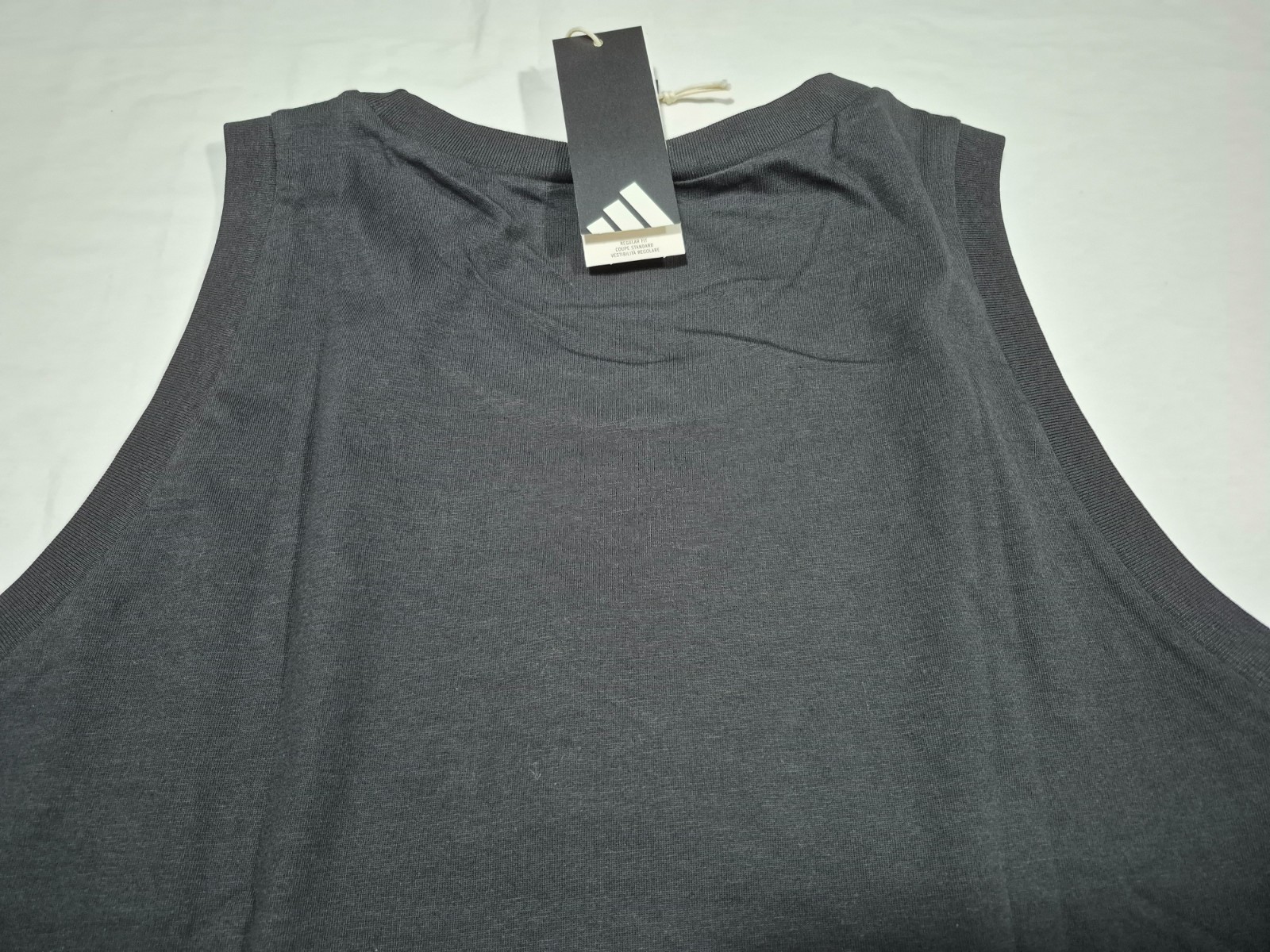 Adidas Men’s Multi Sports SL Summer Gym Tank Top JE8986 Black White