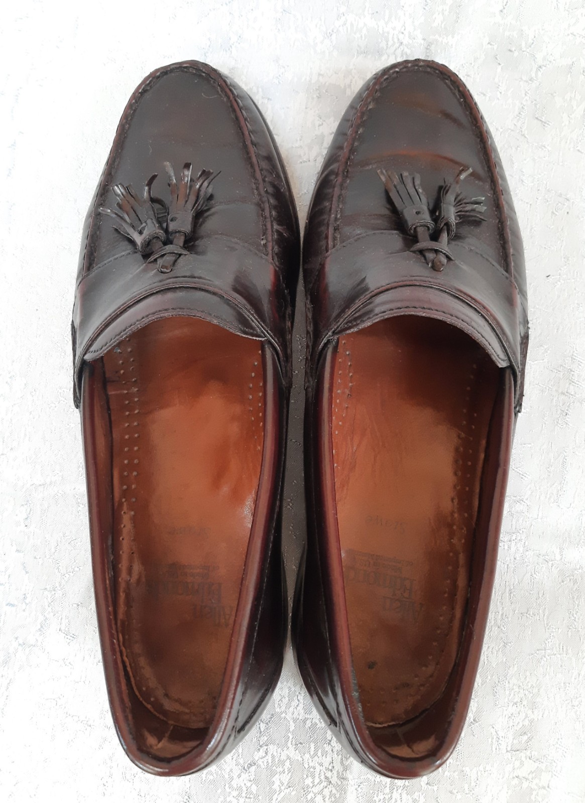 Allen Edmonds Stowe Burgundy 10 C
