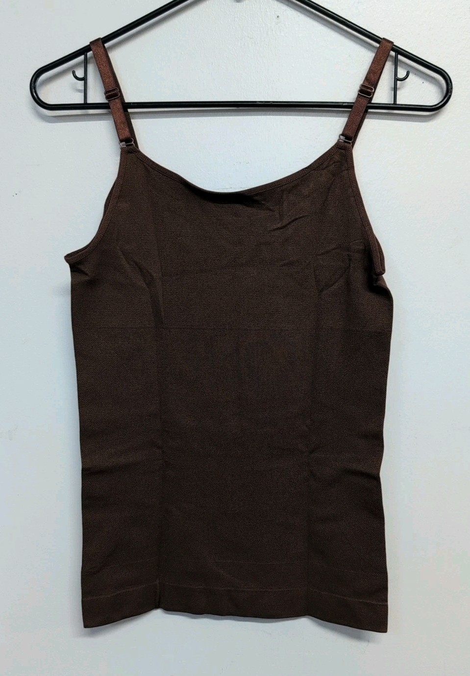Shapermint Essential Scoop Neck Cami XL Chocolate Brown SHE-SNC-62001