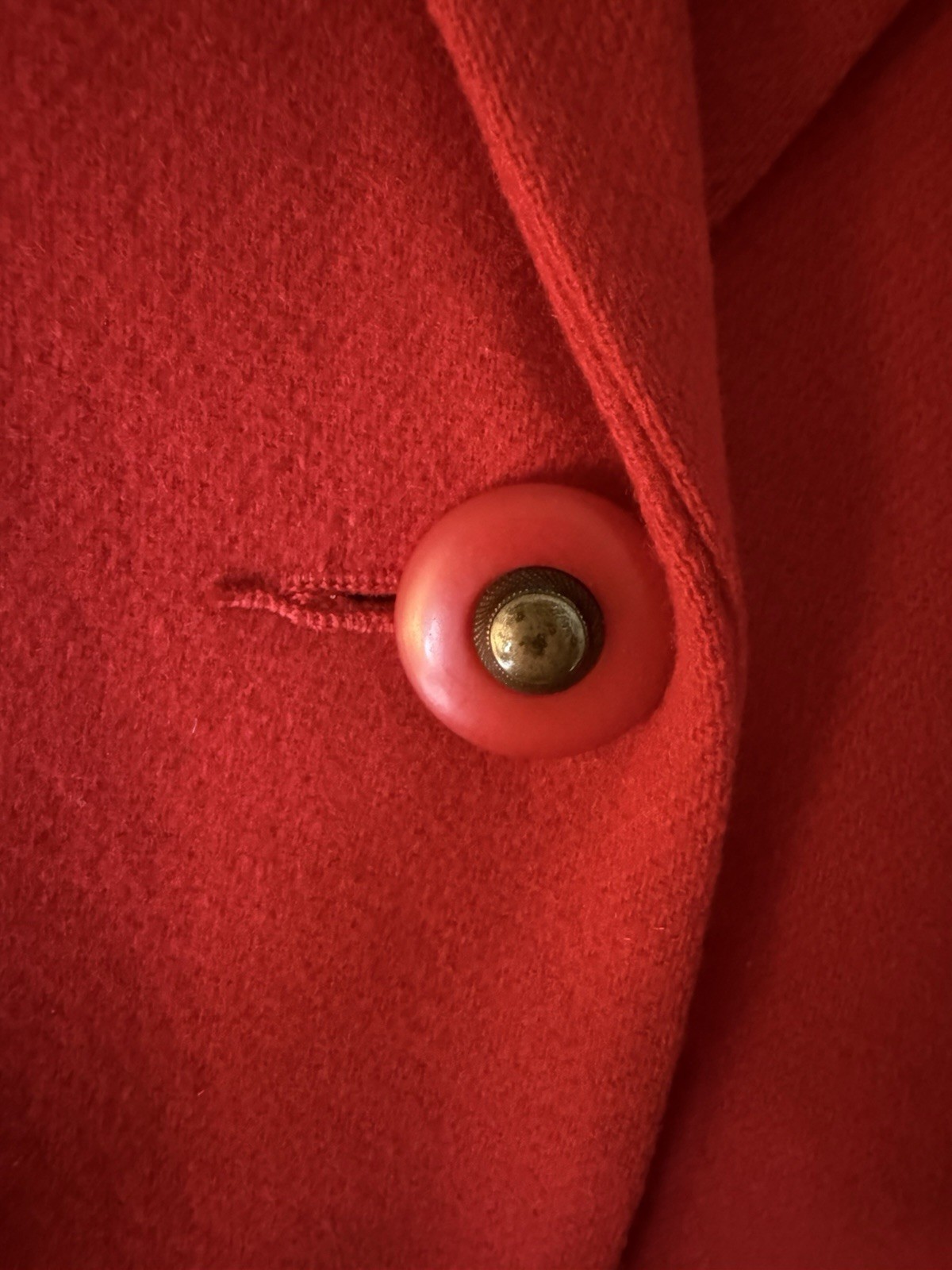 Vintage Women’s Sag Harbor 100% Wool Red Suit Blazer Size 6 petite