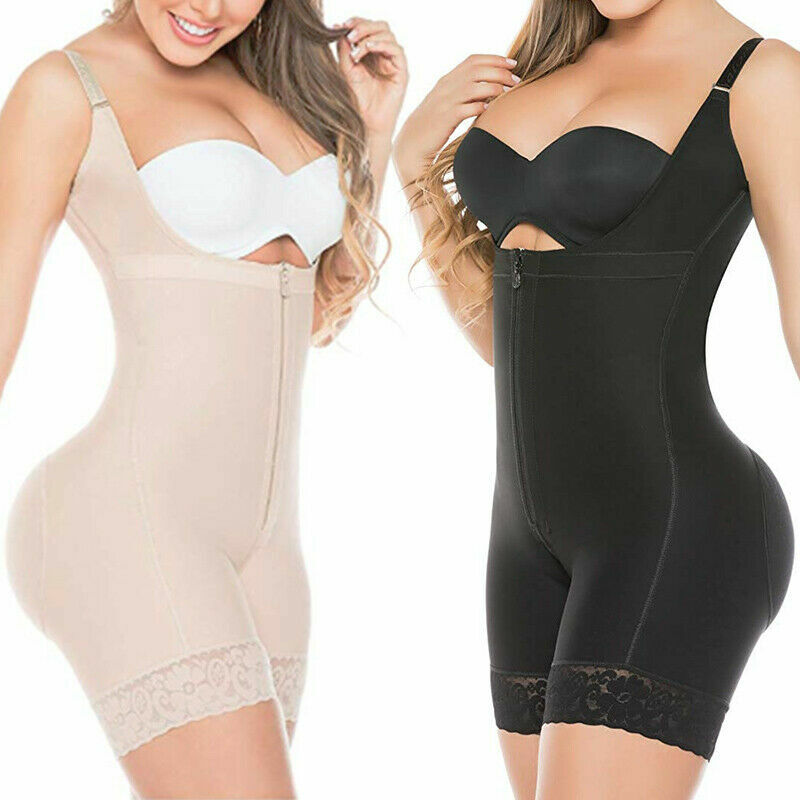 Fajas Colombianas Reductoras Abdomen Post Surgery Para Mujer Body Shaper Corset
