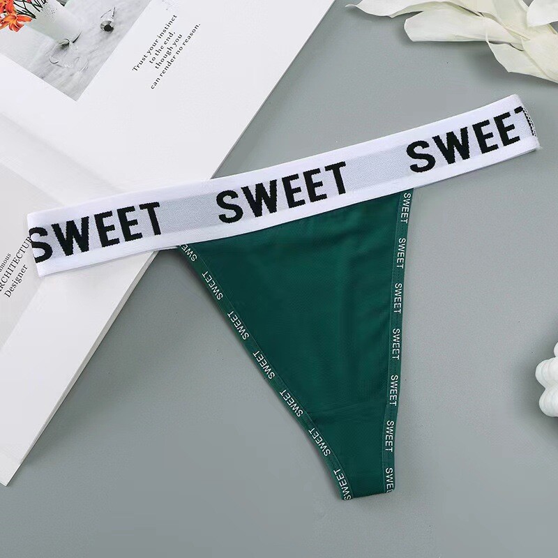 5PCS/LOT Sexy Womens High Cut Panties Thongs G string Bikinis Briefs Underwear