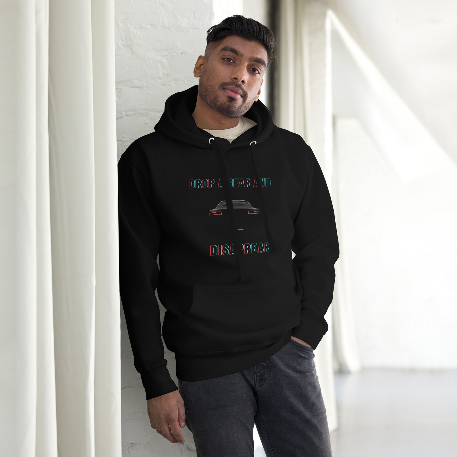 Drop A Gear Disappear Car Race Gearhead Unisex Hoodie NEW NWT S M L XL 2XL 3XL