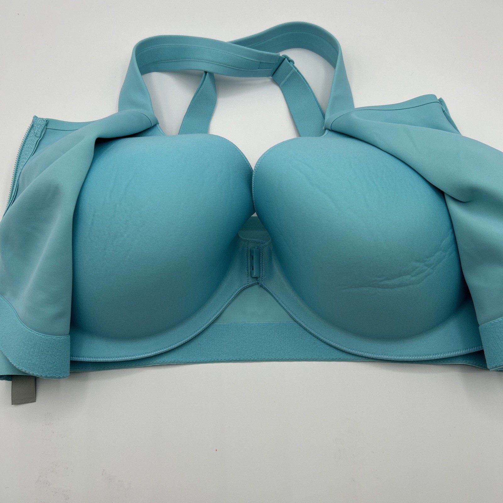 Victoria’s Secret VSX Knockout 2.0 Front-Close Sports Bra Light Blue Pick A Size