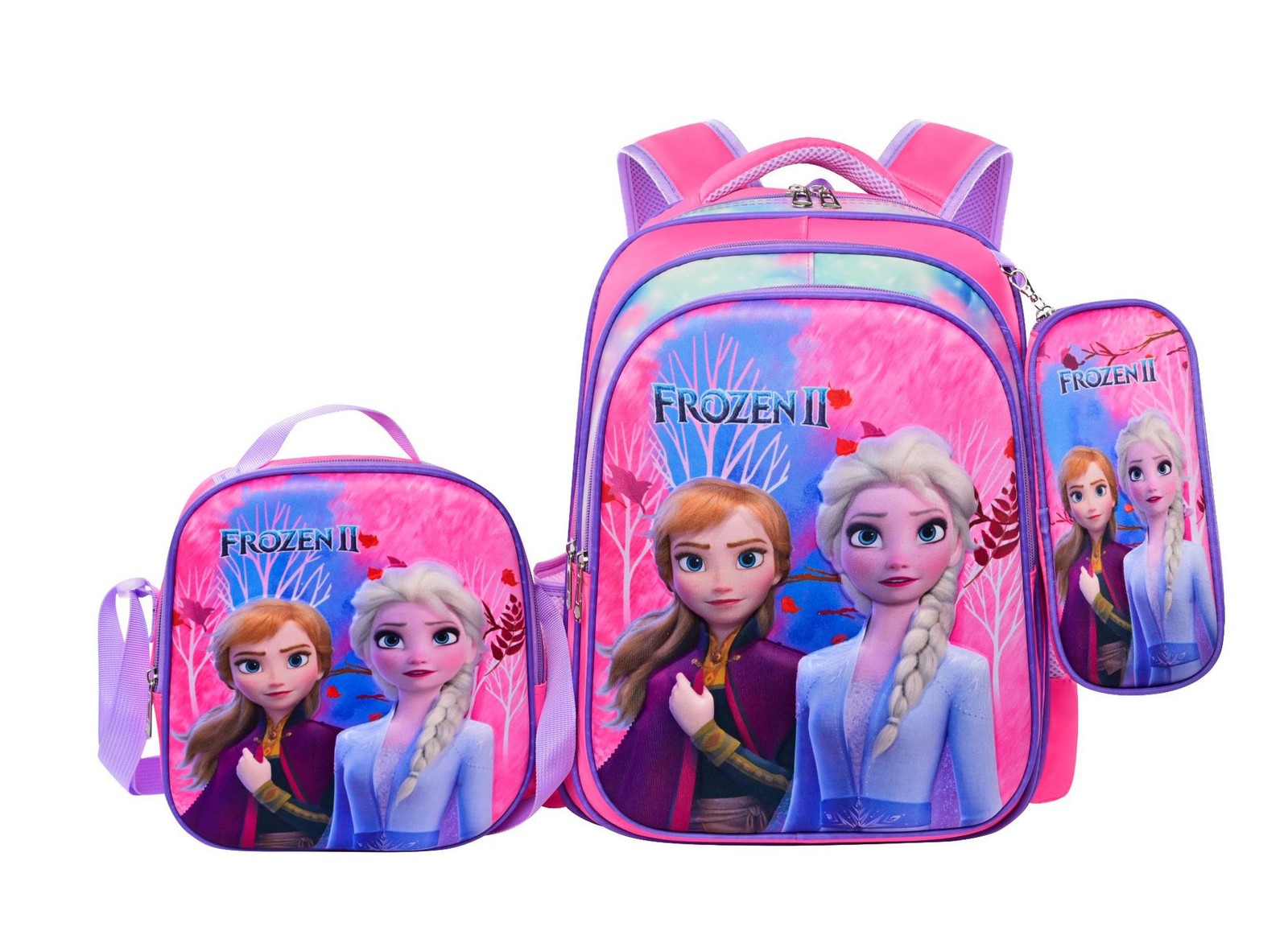 Cartoon Sofia- &KITTYThe First School Bag Backpack For Kids Girls/boys Lunch Bag