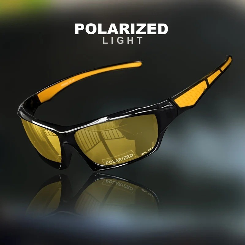 New 2026 Polarized Vertex Men AntiGlare Fishing Cycling Driving Sport Sunglasses