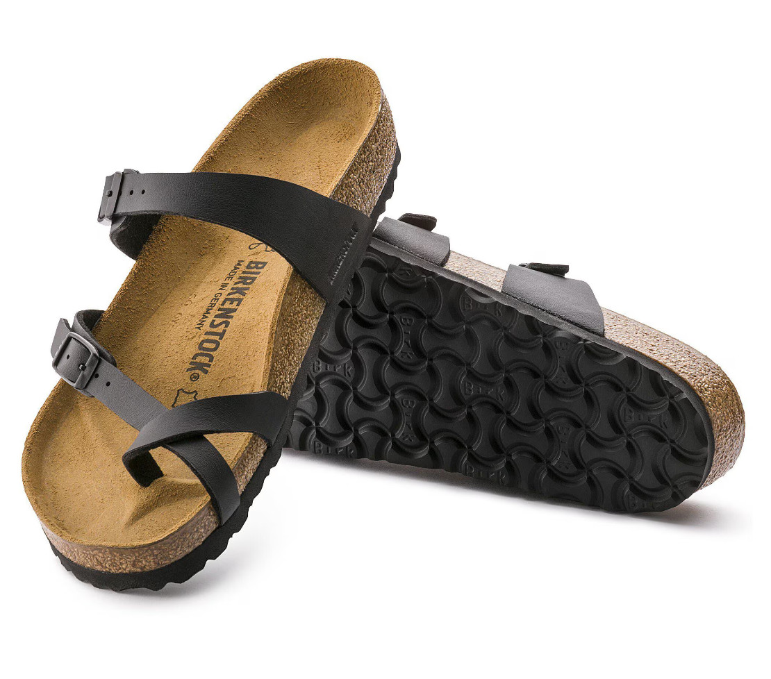 New Birkenstock Mayari Black Birko-Flor Sandals Women’s-Regular/Wide EU 37-41