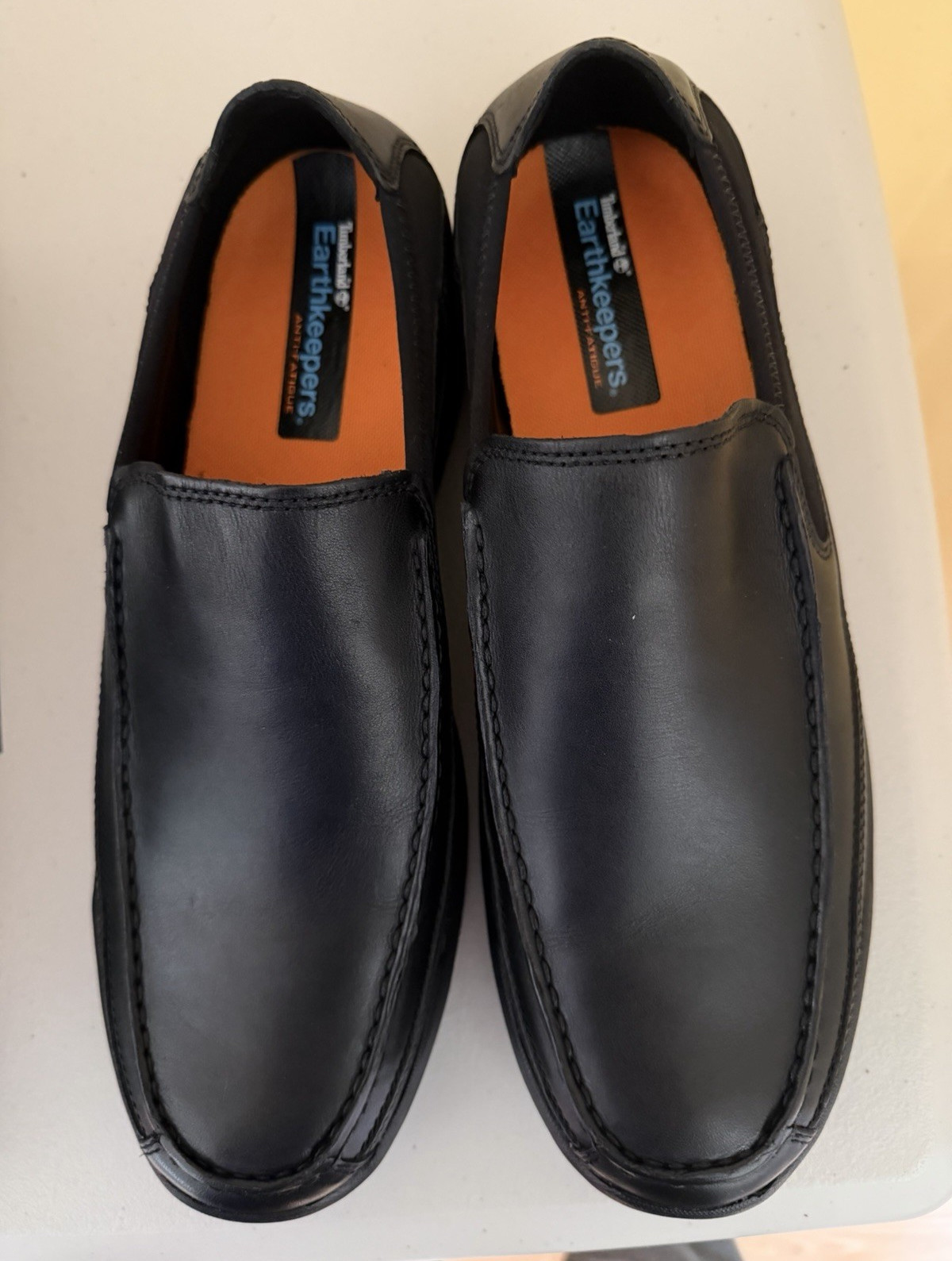 Timberland Earthkeepers Black Leather Slip-On Loafers Men’s 10.5 M