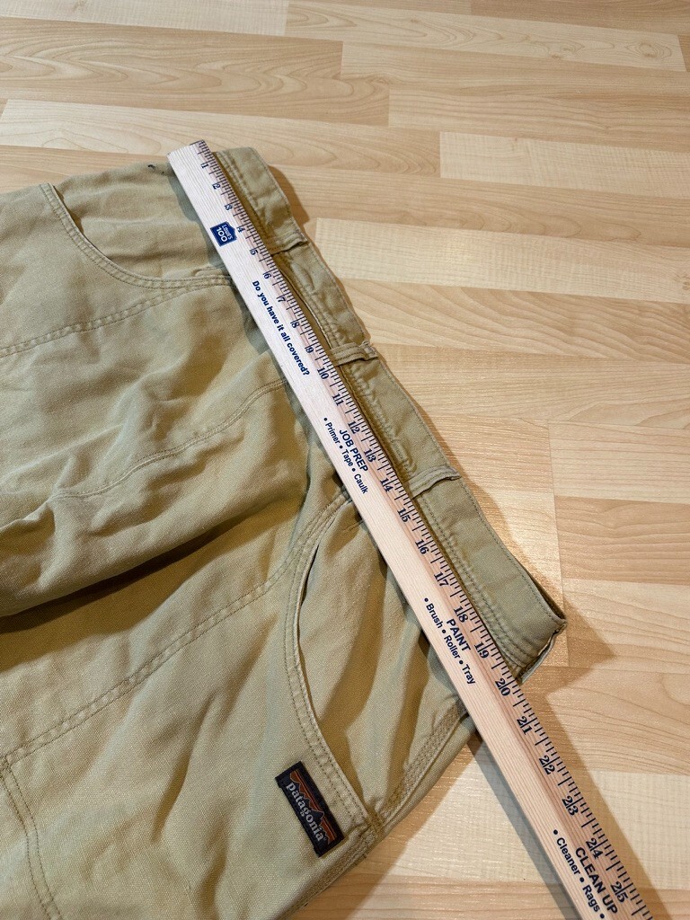 Patagonia All Seasons Hemp Canvas Double Knee Mens Pants Rattan Tan 55780 40×30