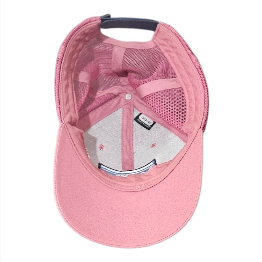 Patagonia P-6 Logo LoPro Trucker Hat Pink Mesh Snapback Cap