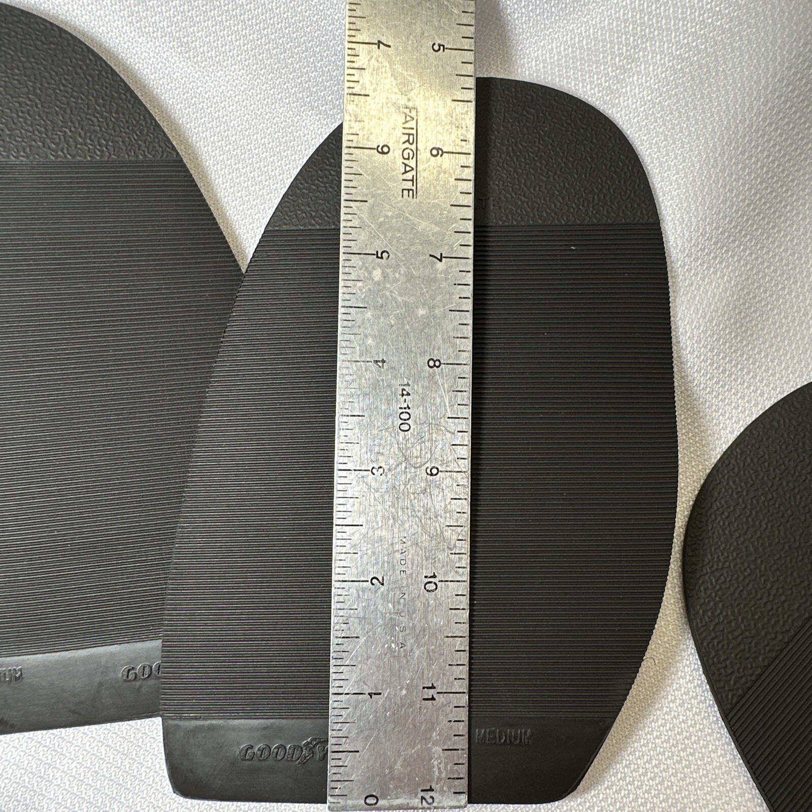 GoodYear Rubber Protective Half Soles Taps – Shoe Repair 2 Pairs