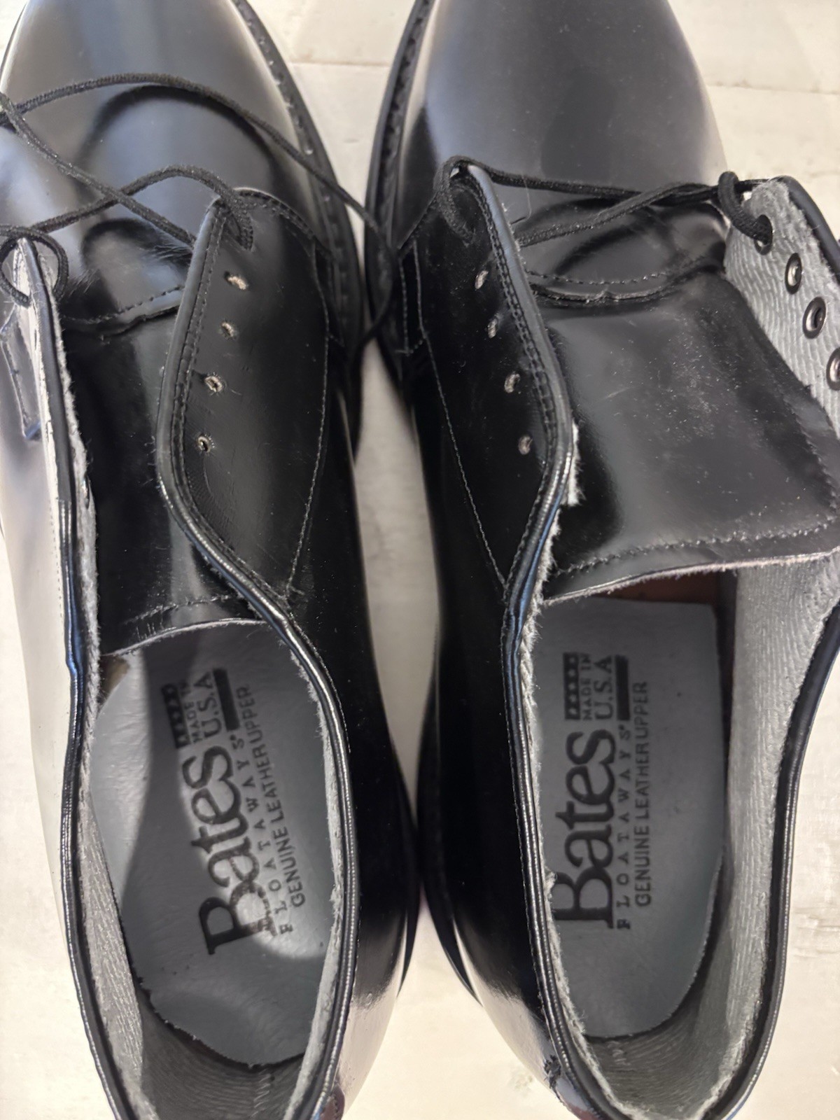 Bates Dress Shoes Leather Size 8D