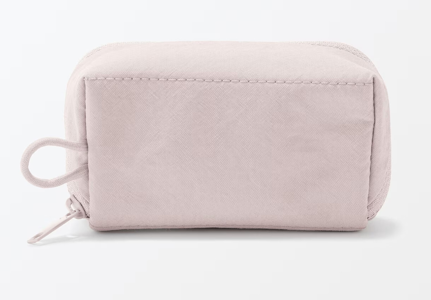 MUJI Wrinkled Nylon Wide Opening Pouch Small 4.3 x 2.4 x 1.4”(11x6x3.5cm) Japan