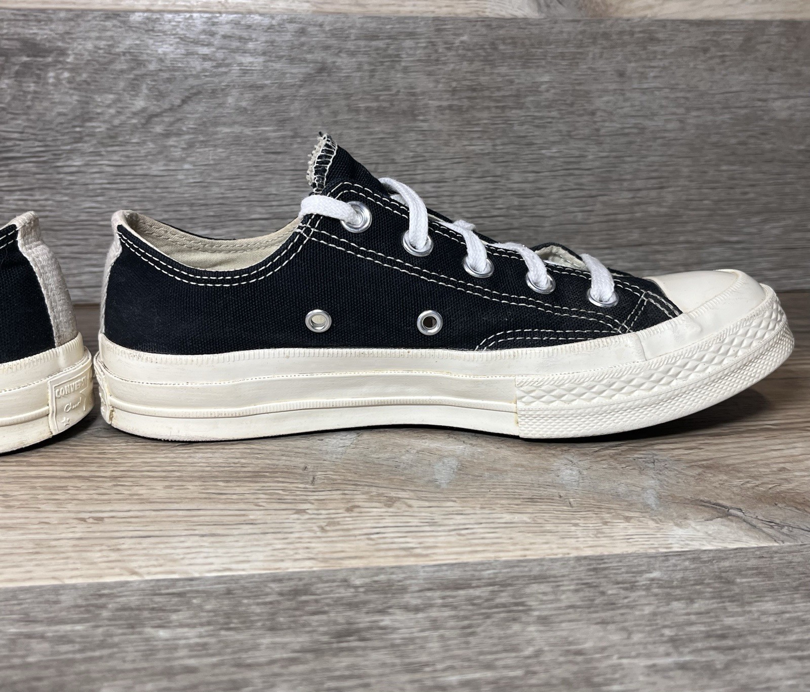 Converse All Star x Comme des Garcons Sneakers Men 4/Women 6 Low Chuck Taylors