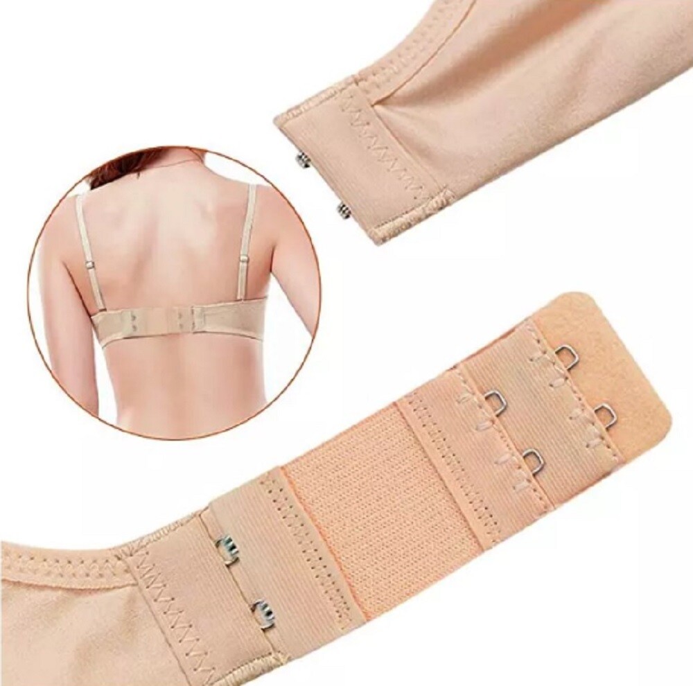 6Pcs Bra Extender Set–Adjustable 2/3/4 Hook Strap Extensions for Comfortable Fit
