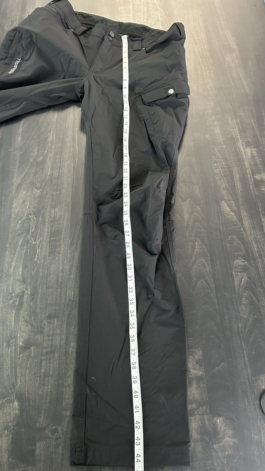 Truewerk T1 WerkPant 36×36 Black Performance Utility Cargo Tactical Activewear