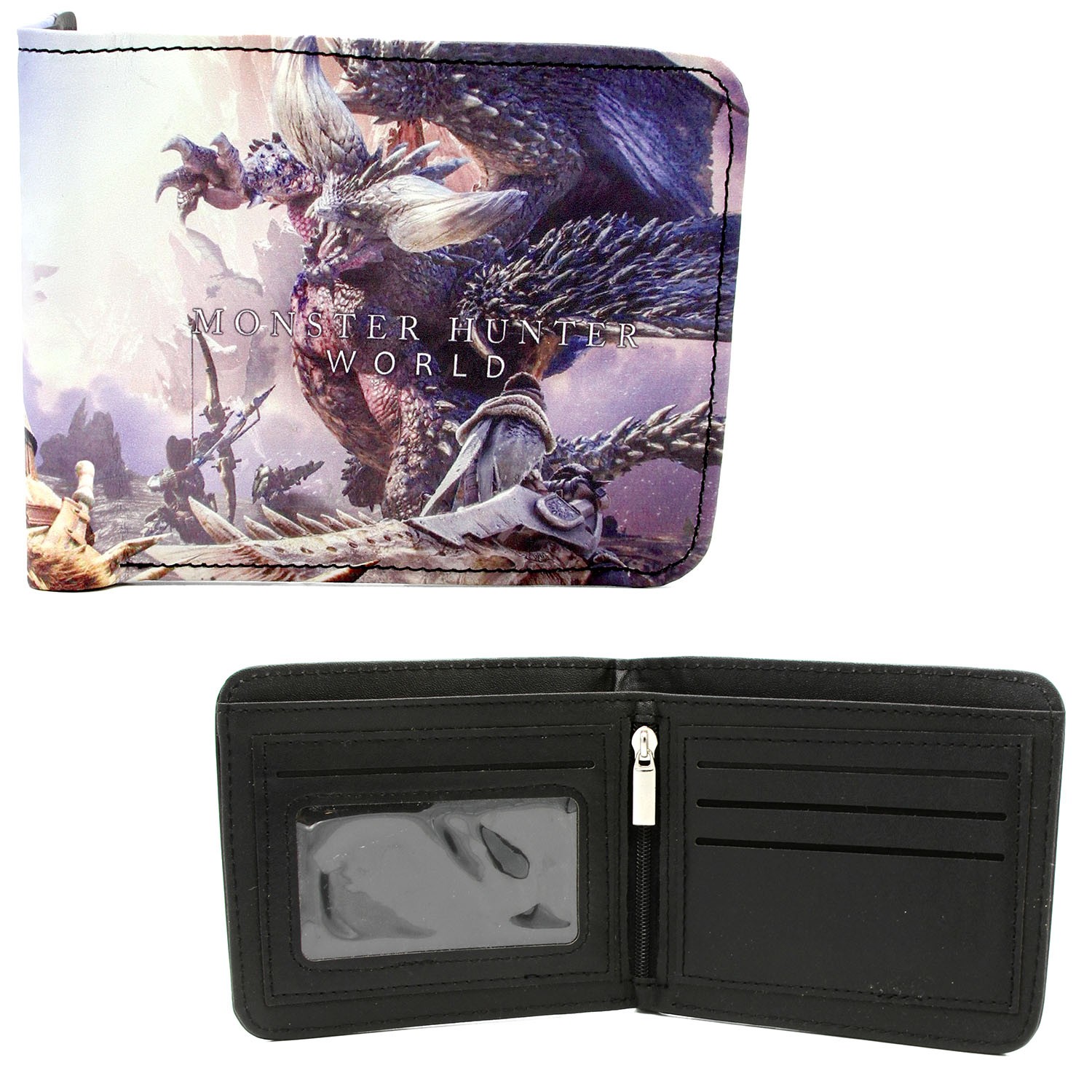 RATHALOS Monster Hunter 4 in. Bi Fold Wallet (Rioreus Video Games Credit Card)